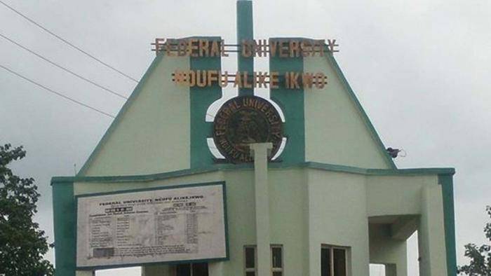 Federal University Ndufu-Alike (FUNAI) Post-UTME Screening Into Faculty Of Law For 2019/2020 Session Now Announced