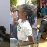 NYSC Corps Member Appreciated With 80 Tubers of Yam in Benue State For Donating Borehole To The Community