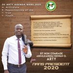 Covid-19:Position of RT.Hon.Comr.ARTY on the Pandemic Disease,as it affects Nigeria