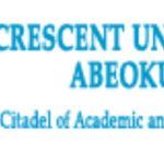 Crescent University Post-UTME Admission Form for 2020/2021 Academic Session Now on Sale