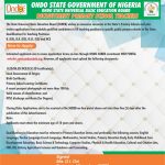 Ondo Begins Recruitment of Primary School Teachers