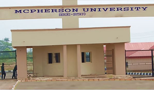 MC-PHERSON UNIVERSITY SCHOOL FEES STRUCTURE FOR 2021/2022 SESSION