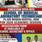 Iyi-Enu Mission Hospital School of Nursing Admission Form for 2020/2021 Academic Session [UPDATED]
