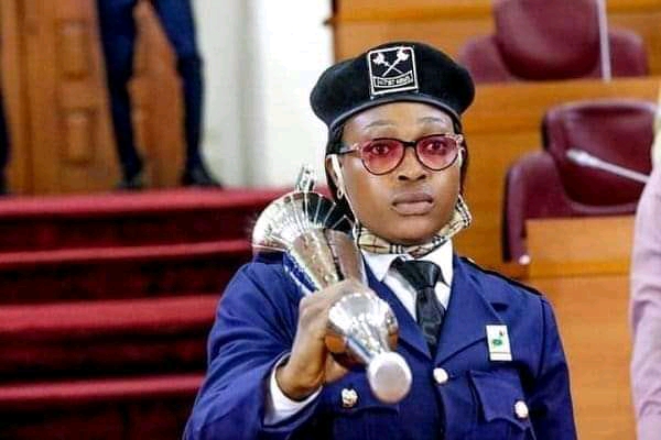 MAPOLY Graduate Breaks 41-Year-Old Jinx, Becomes First Lagos Assembly Female Mace Bearer