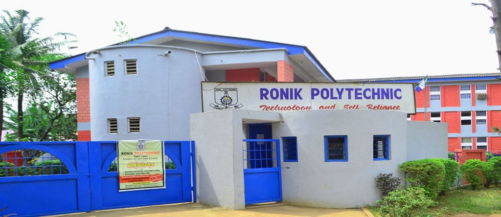 Ronik Polytechnic Post UTME Form for 2020/2021 Academic Session [ND Full-Time] Now on Sale