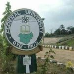 FEDERAL UNIVERSITY, OYE-EKITI (FUOYE) ANNOUNCES PART-TIME APPLICANTS PHYSICAL SCREENING EXERCISE 2021/2022 ACADEMIC SESSION