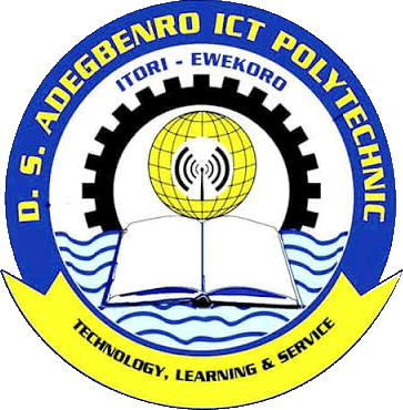 DS Adegbenro ICT Poly ND Part-Time Admission Form 2021/2022