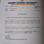 NIGER DELTA UNIVERSITY {NDU} POST-UTME SCREENING TIMETABLE FOR 2021/2022 SESSION