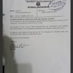 University Of Ibadan, UI Announces Medical Screening For Freshers