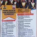 FEDERAL COLLEGE OF LAND RESOURCES TECHNOLOGY RELEASES ADMISSION FORM FOR 2021/2022 ACADEMIC SESSION