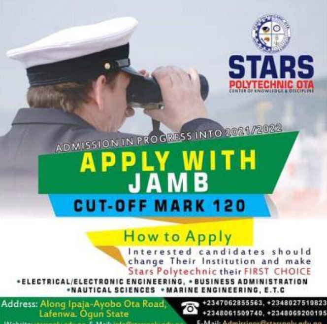 BARTHOLOMEW LEGACY POLYTECHNIC RELEASES ADMISSION FORM FOR 2021/2022 ACADEMIC SESSION