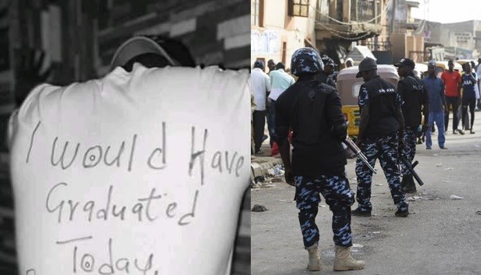 FINAL YEAR STUDENT CRIES OUT OVER INABILITY TO GRADUATE AFTER MISSING HIS LAST EXAM BECAUSE SARS ARRESTED HIM