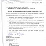 GOMBE STATE UNIVERSITY REVIEW OF STEP-DOWN, WITHDRAWAL AND GRADING SYSTEM