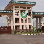 CHUKWUEMEKA ODUMEGWU OJUKWU UNIVERSITY (COOU),  RELEASES PART-TIME DEGREE ADMISSION FORM FOR 2021/2022