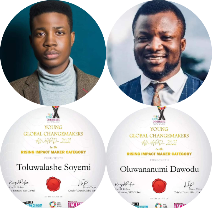 TWO LASU 500L MEDICAL STUDENT’S, DAWODU AND SOYEMI BAG INTERNATIONAL AWARD