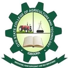 OYO STATE COLLEGE OF AGRICULTURE TECHNOLOGY, {OYSCATECH} ANNOUNCES HND ADMISSION FORM FOR 2021/2022 ACADEMIC SESSION