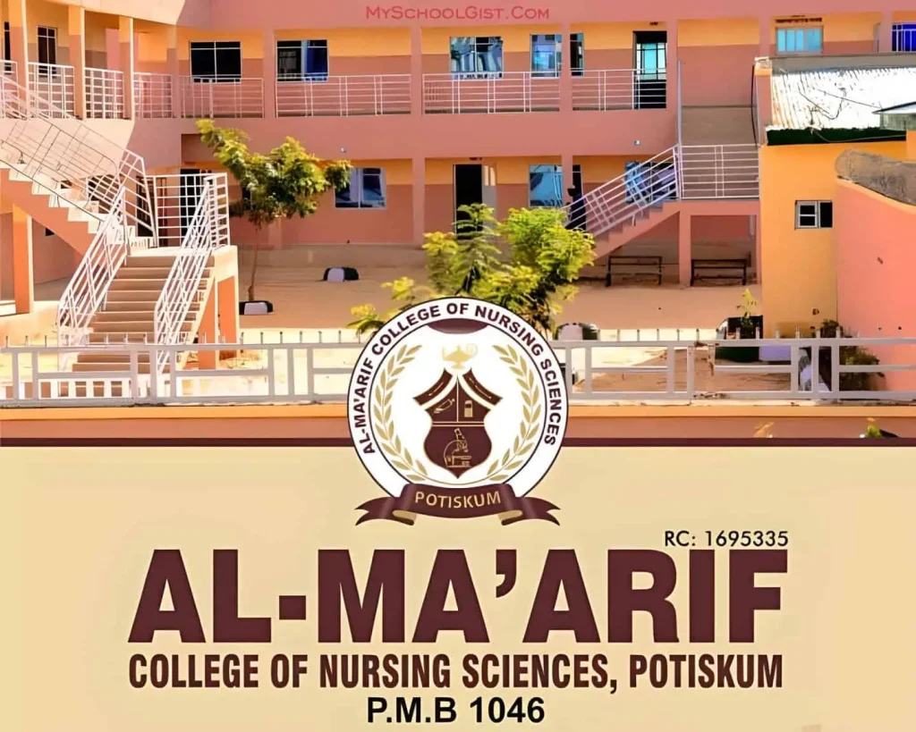 AL-MA’ARIF COLLEGE OF NURSING SCIENCES, POTISKUM RELEASES ND/HND ADMISSION FORM FOR 2025/2026 ACADEMIC SESSION
