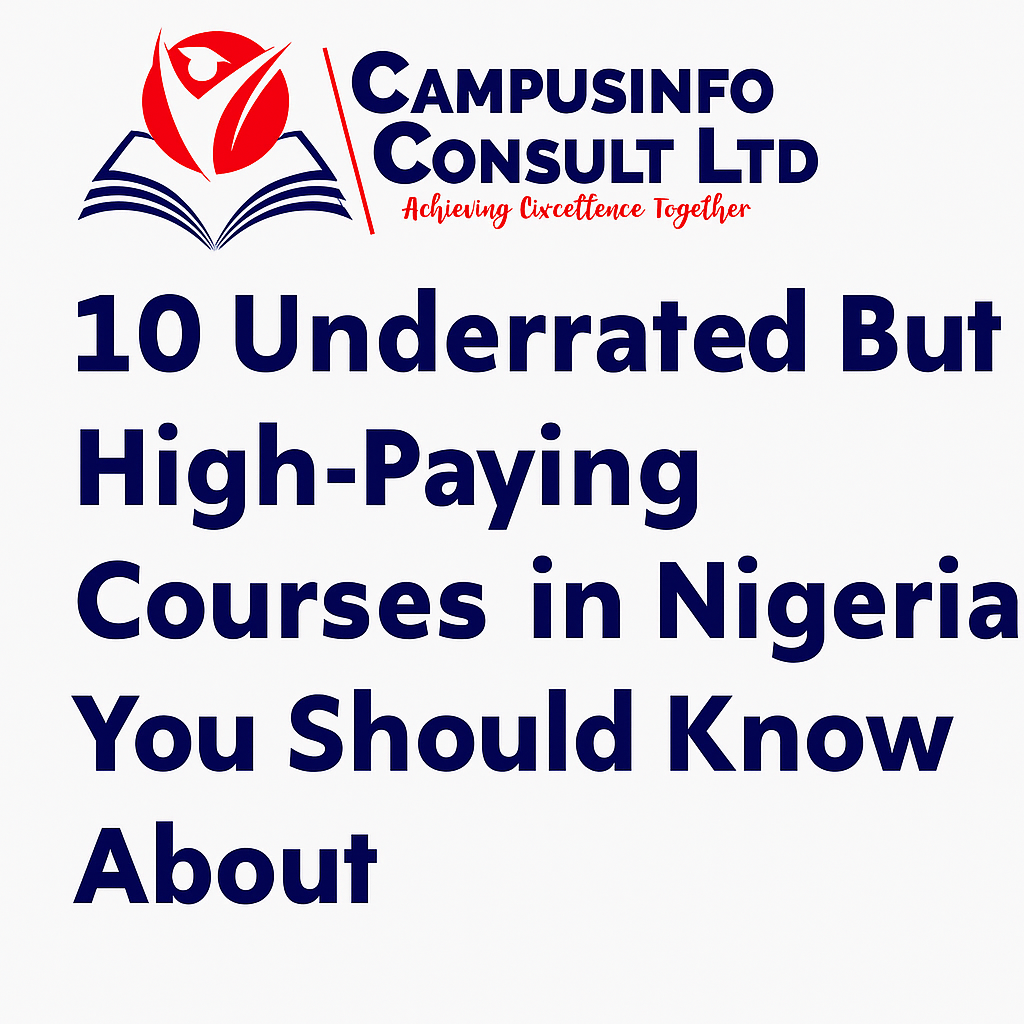 10 Underrated But High-Paying Courses in Nigeria You Should Know About