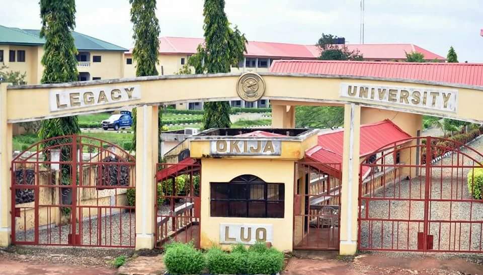 LEGACY UNIVERSITY, OKIJA ANNOUNCES 9th MATRICULATION CEREMONY FOR  2024/2025 ACADEMIC SESSION