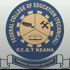 FEDERAL UNIVERSITY OF EDUCATION (TECHNICAL), KEANA RELEASES NCE ADMISSION LIST FOR 2025/2026 ACADEMIC SESSION