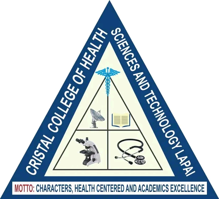 CRISTAL COLLEGE OF HEALTH SCIENCES AND TECHNOLOGY, LAPAI RELEASES ADMISSION FORM FOR THE 2026/2027 ACADEMIC SESSION