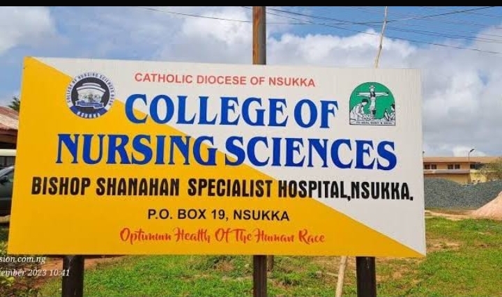 BISHOP SHANAHAN SPECIALIST HOSPITAL COLLEGE OF NURSING SCIENCES, NSUKKA RELEASES ADMISSION FORM FOR THE 2026/2027 ACADEMIC SESSION