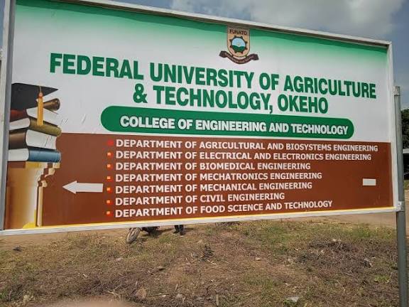 FEDERAL UNIVERSITY OF AGRICULTURE AND TECHNOLOGY OKEHO (FUNATO) FUNATO ANNOUNCES 1ST MATRICULATION CEREMONY & LECTURE FOR 2025/2026 ACADEMIC SESSION