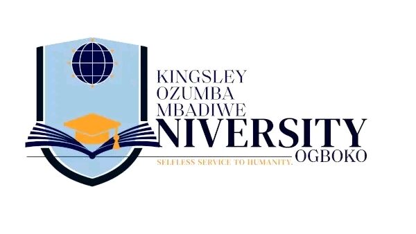 KINGSLEY OZUMBA MBADIWE UNIVERSITY (KOMU) RELEASES POST-UTME/DE ADMISSION FORM FOR THE 2026/2027 ACADEMIC SESSION
