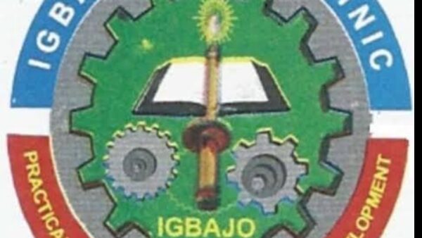 IGBAJO POLYTECHNIC RELEASES ND/HND ADMISSION FORM FOR THE 2026/2027 ACADEMIC SESSION