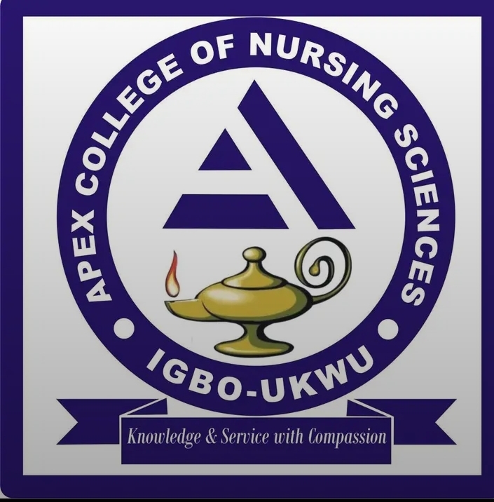 APEX COLLEGE OF NURSING SCIENCES, IGBO-UKWU RELEASES ND/HND NURSING ADMISSION FORM FOR THE 2026/2027 ACADEMIC SESSION