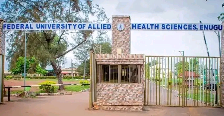 FEDERAL UNIVERSITY OF ALLIED HEALTH SCIENCES, ENUGU (FUAHSE) RELEASES POST-UTME/DE ADMISSION FORM FOR THE 2026/2027 ACADEMIC SESSION