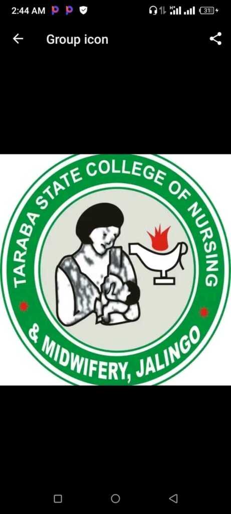 TARABA STATE COLLEGE OF NURSING SCIENCES RELEASES ND NURSING ADMISSION FORM FOR THE 2026/2027 ACADEMIC SESSION