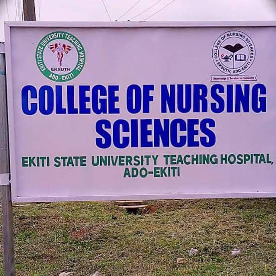 EKSU TEACHING HOSPITAL COLLEGE OF NURSING SCIENCES, ADO-EKITI RELEASES ND/HND NURSING ADMISSION FORM FOR THE 2026/2027 ACADEMIC SESSION