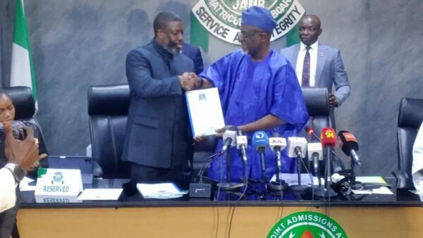 Professor Segun Aina Assumes Office as New JAMB Registrar, Succeeds Professor Ishaq Oloyede