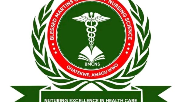 BLESSED MARTIN’S COLLEGE OF NURSING SCIENCES, IKWO RELEASES ND/HND NURSING SUPPLEMENTARY ADMISSION FORM FOR THE 2026/2027 ACADEMIC SESSION