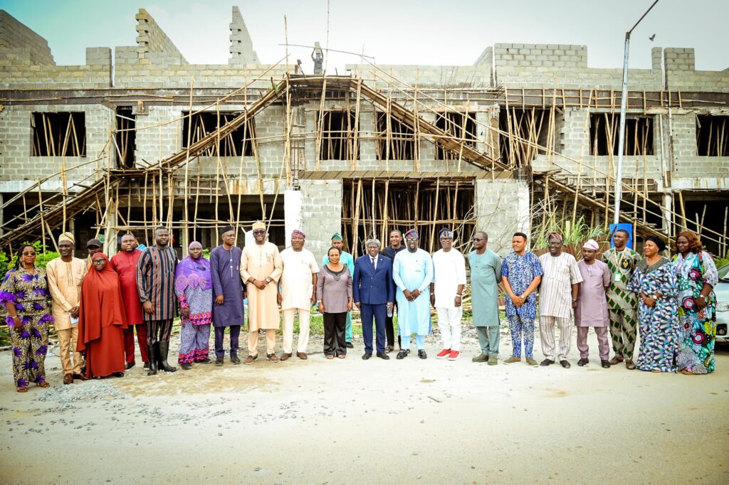 LAGOS COMMISSIONER, SPECIAL ADVISER BRIEF LASU VICE-CHANCELLOR ON TWO ONGOING CAMPUS PROJECTS