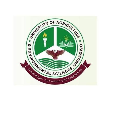 UNIVERSITY OF AGRICULTURE AND ENVIRONMENTAL SCIENCES (UAES), UMUAGWO, RELEASES LIST OF CANDIDATES AWAITING ADMISSION FOR 2026/2027 ACADEMIC SESSION